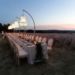 Lustres sur potences Provence