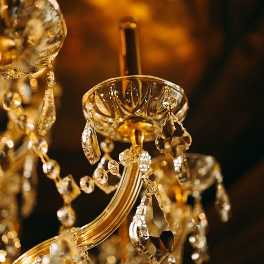 Lustre à pampilles / Taille M